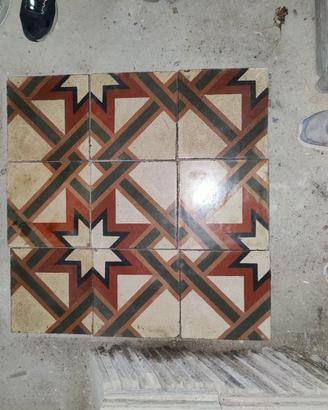 Piastrelle antiche graniglia 25 x 25
