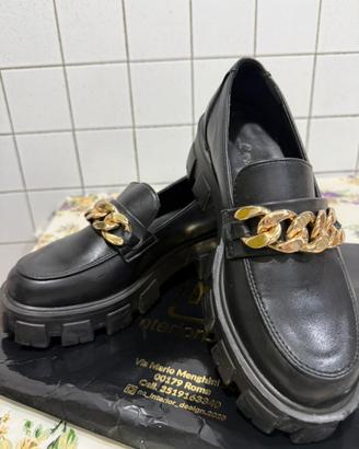 Mocassino donna nero