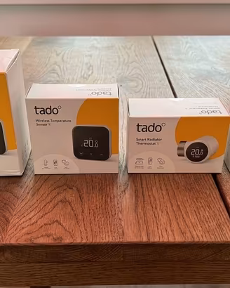 Kit Tado° X - Termostato + Sensore EXT + 2 teste