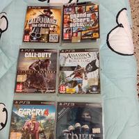 giochi ps3  prezzo 6€ a gioco