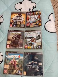 giochi ps3  prezzo 6€ a gioco
