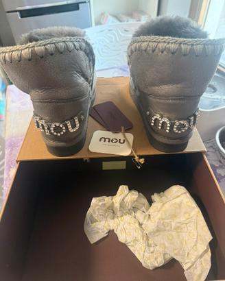 Stivaletto Mou Eskimo 18 Rhinestones Logo