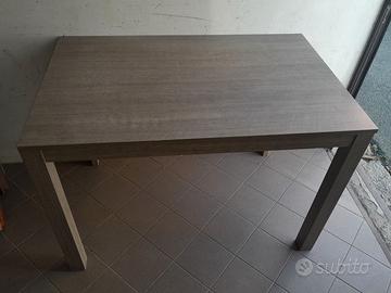 Tavolo effetto Rovere sbiancato allungabile rettan