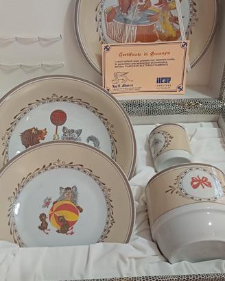 set nascita porcellana italiana