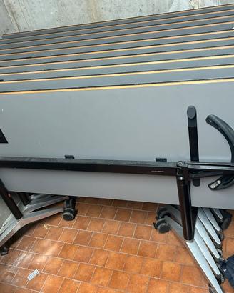 Tavolo pieghevole salva spazio, 100 posti a sedere