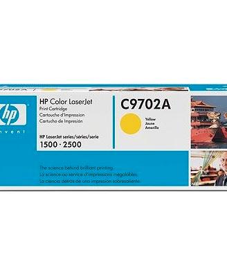 HP C9702A TONER ORIGINALE GIALLO PER STAMPANTE HP