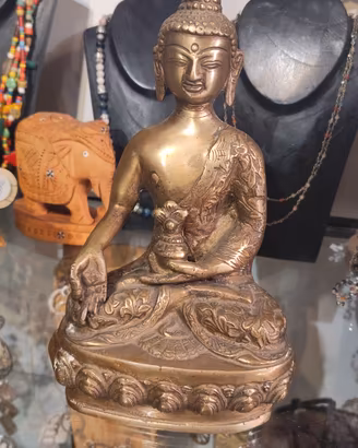 BUDDHA in bronzo, Nepal