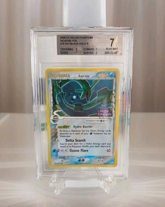 Rayquaza δ Delta Species BGS 7 stamped 16/110