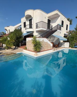Villetta con piscina privata