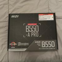 Scheda madre e alimentatore MSI