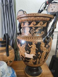 Vaso Cratere Greco-Apulo a Volute in Ceramica