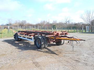 Rimorchio ATLAS ARF48 per casse scarrabili da m.7,