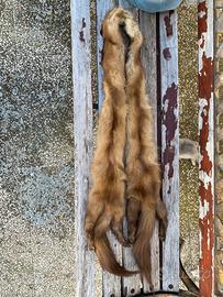 Collo in pelliccia visone