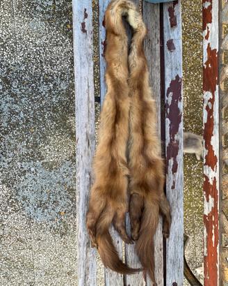 Collo in pelliccia visone