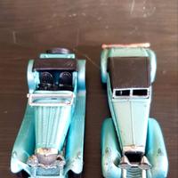 Coppia Modellini Auto d'Epoca die-cast