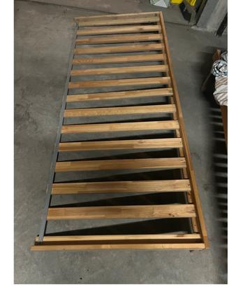 Letto Ikea con secondo letto estraibile