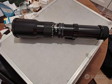 Teleobiettivo super 500mm f/8 Dörr Danubia Preset