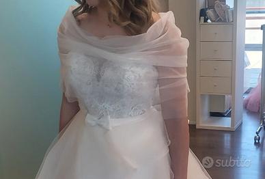Coprispalle Sposa doppio strato
