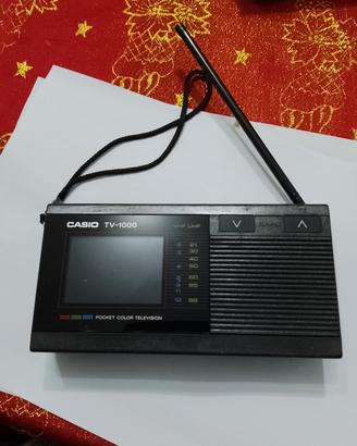Casio TV 1000 pocket colore anni 80
