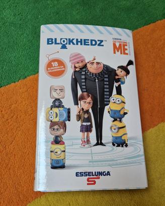 cofanetto Blokhedz dei minions