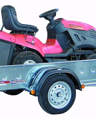 Carrello portattutto da 750 kg con rampa+ruote 13"