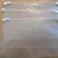 Set 3 bustine trasparenti 