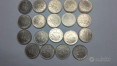 lotto monete francesi