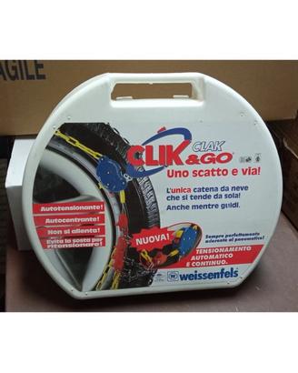 Catene da neve Click & Go, marca Weissenfels GrOo,