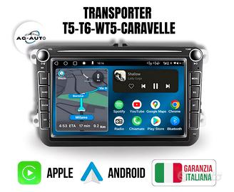 Vw Transporter T5 T6 Caravelle | Autoradio 8 pol.