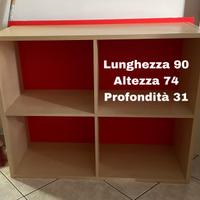 Cubo da arredamento/libreria