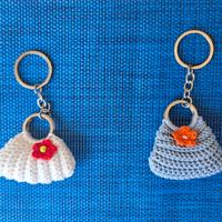 Portachiavi Borsetta handmade 