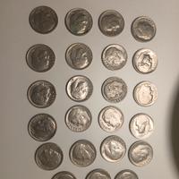 ONE DIME 1964 - ROOSEVELT - USA STATI UNITI D'AMER