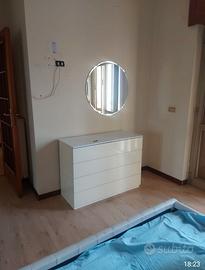 1 como' 2 comodini e specchio