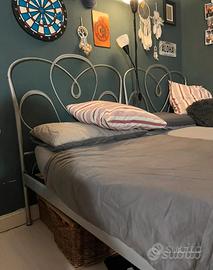 Coppia Letti singoli Bontempi ferro battuto