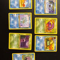 Carte pokemon prima edizione fossil