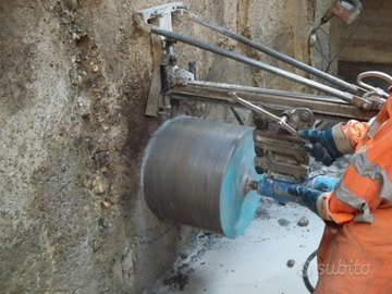 Fori con carotatrice