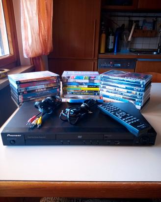 Lettore DVD Pioneer + dischi
