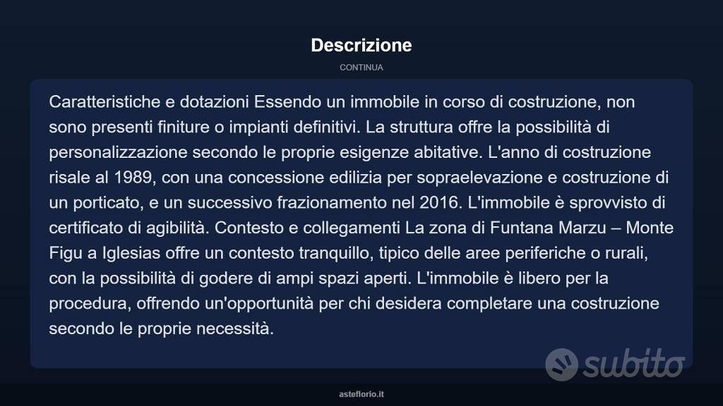 Appartamento – Igrèsias/Iglesias, Sulcis Iglesiente - Vista 4