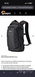 Zaino Flipside 200 AW II nero
