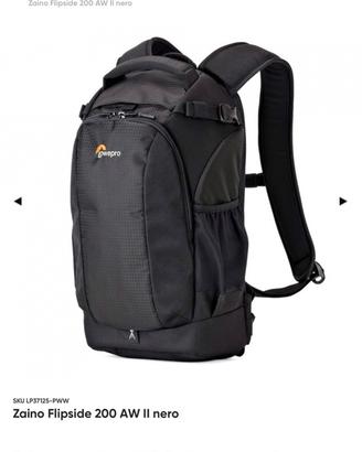 Zaino Flipside 200 AW II nero