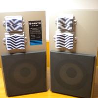 CASSE ACUSTICHE SANYO 60W WINTAGE 1a CASSA