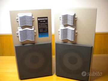 CASSE ACUSTICHE SANYO 60W WINTAGE 1a CASSA