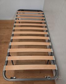 Rete estraibile pieghevole  + materasso a molle