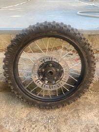 Ruota anteriore pit bike 14