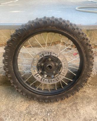 Ruota anteriore pit bike 14