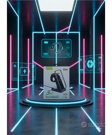 di ricarica wireless pieghevole veloce 2 in 1 verd