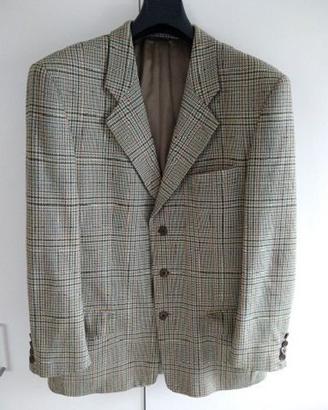 HAROLD BROOK GIACCA Principe di Galles Verde Chiar