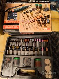 Set accessori mini-trapano POWERFIX