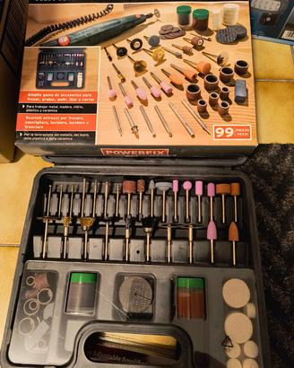 Set accessori mini-trapano POWERFIX