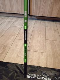 canna da pesca spinning al siluro 